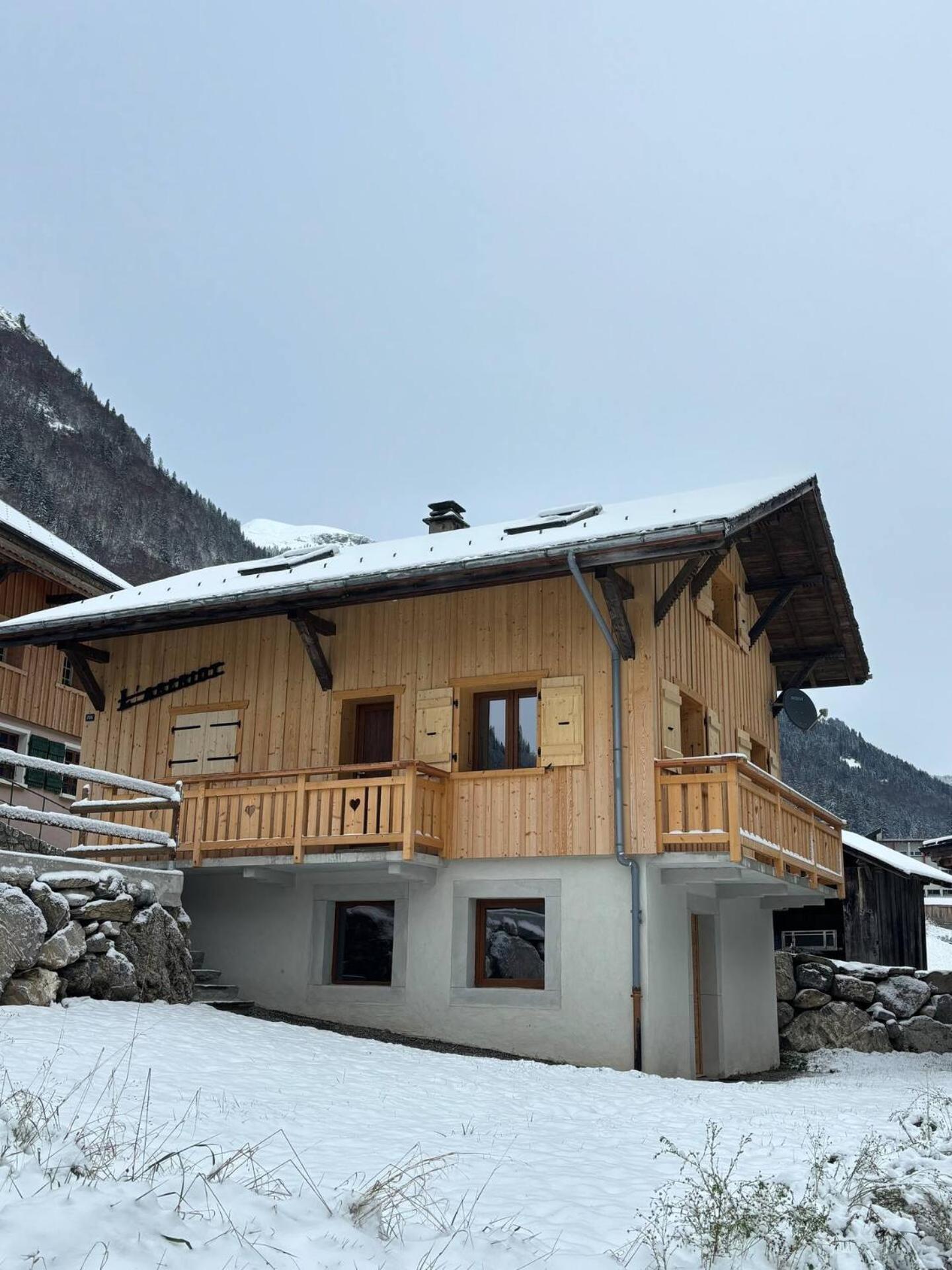 Chalet L'Aberiot Монрйон Екстер'єр фото