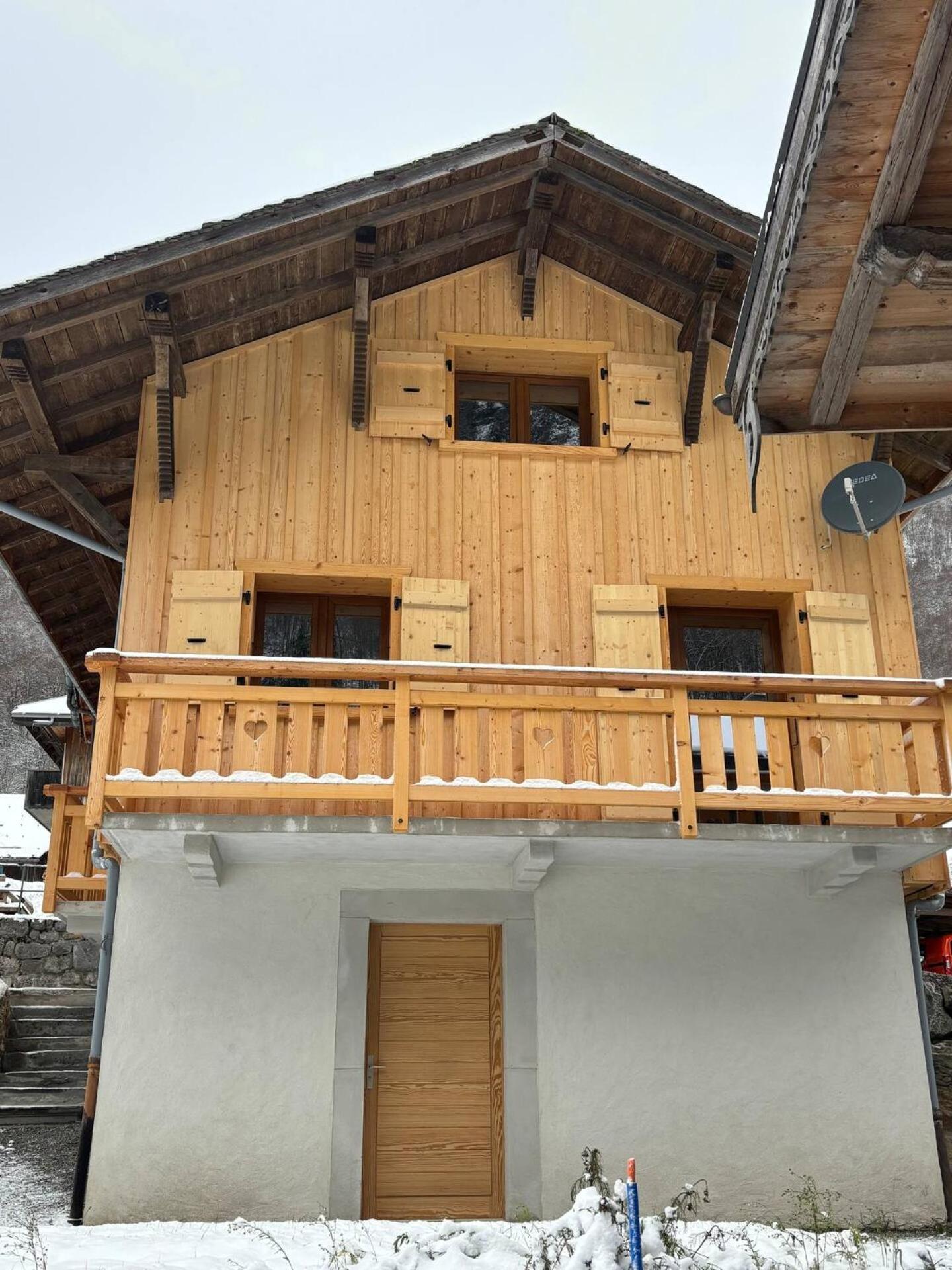 Chalet L'Aberiot Монрйон Екстер'єр фото